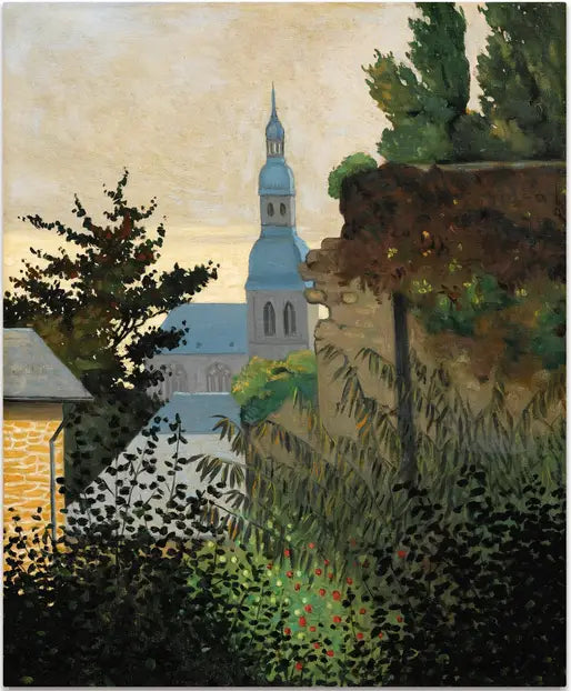 Chiesa di Saint-Sauveur a Dinan - Félix Vallotton