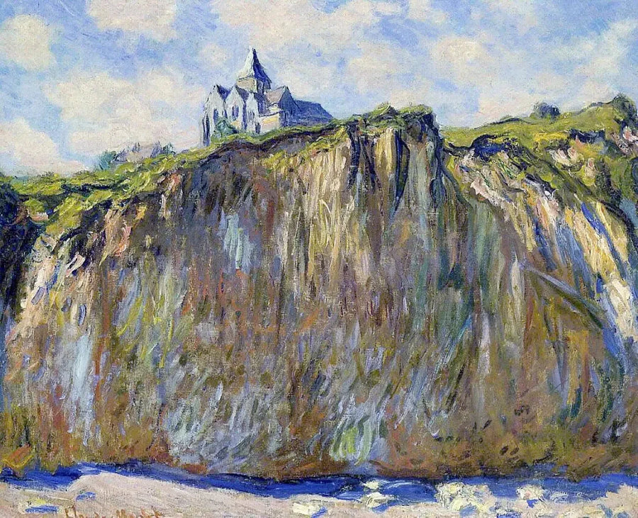 Chiesa di Varengeville, effetto mattina W795 - Claude Monet