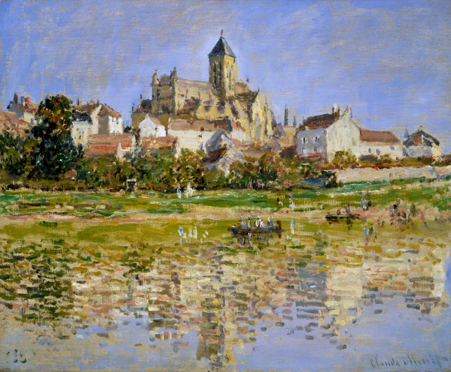 La Chiesa di Vétheuil W531 - Claude Monet