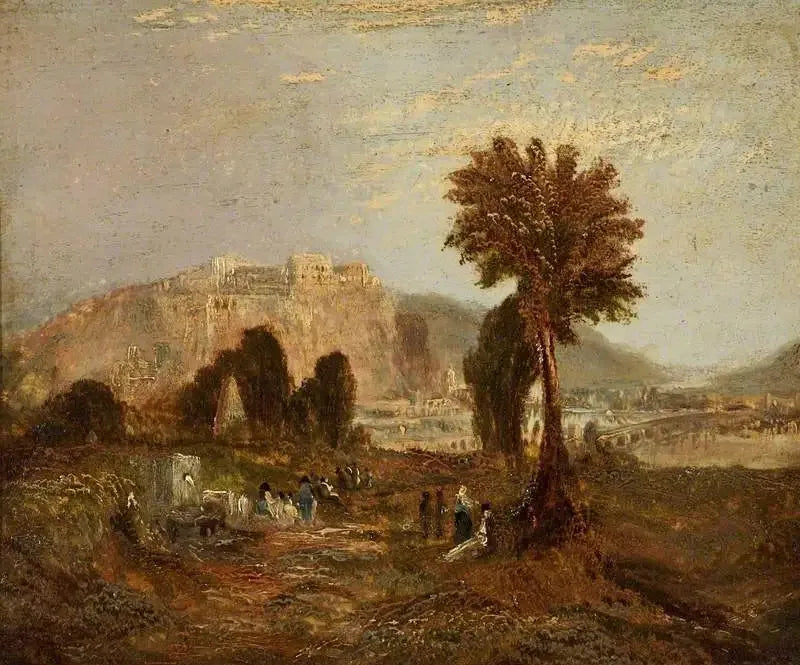 Ehrenbreitstein, Germany - J. M. W. Turner image 1 copie peinte à la main à l’huile