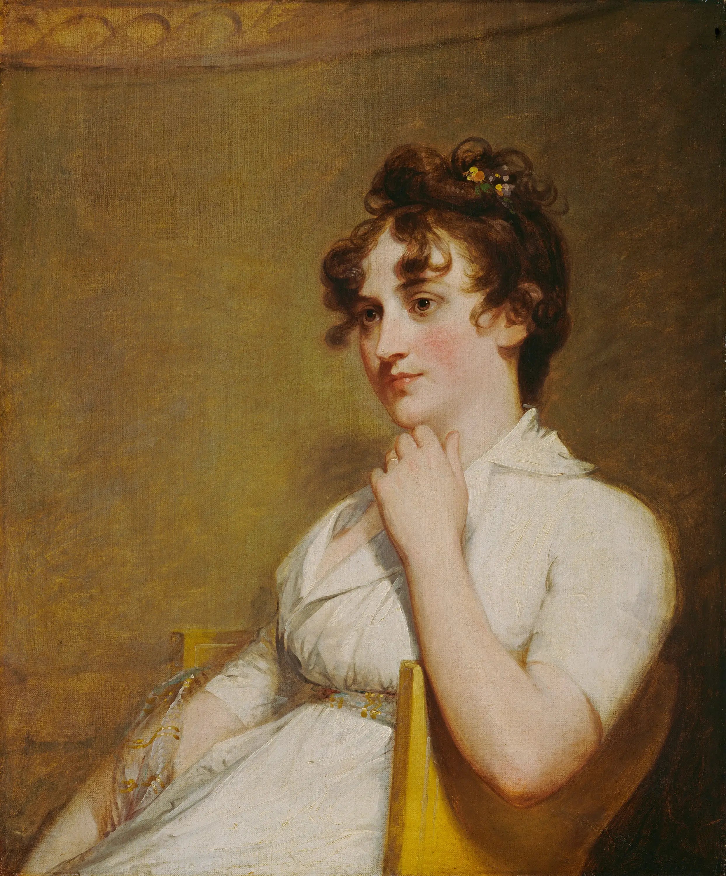 Eleanor Parke Custis Lewis (Mme Lawrence Lewis) - Gilbert Stuart - Alpha Reproduction