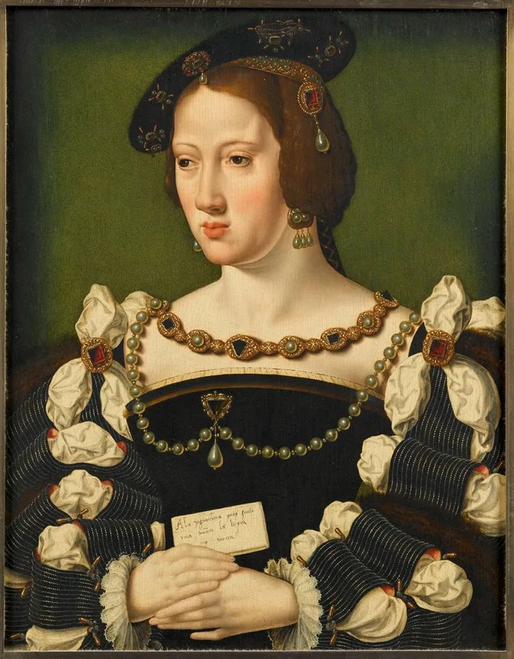 Éléonore d'Autriche (1498-1558), regina di Francia - Joos van Cleve