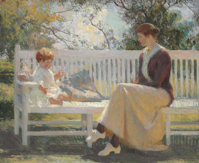 Éléonore et Benny - Frank Weston Benson - Alpha Reproduction