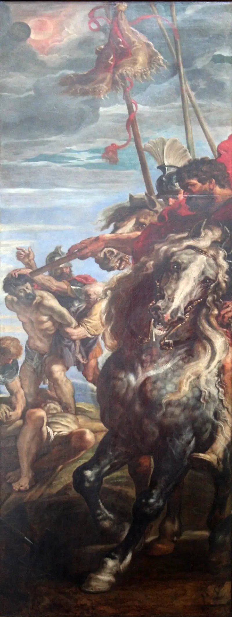 Elevazione della Croce (pannello di destra) - Peter Paul Rubens
