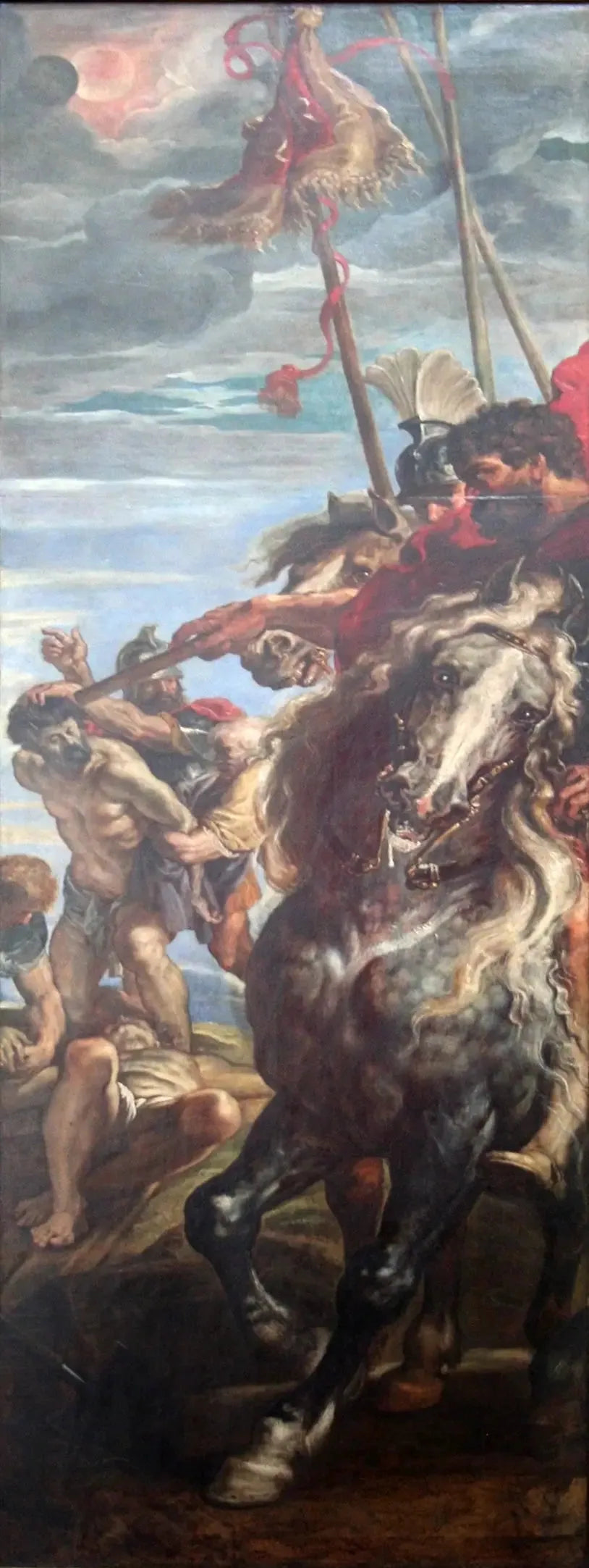 Elevazione della Croce (pannello di destra) - Peter Paul Rubens