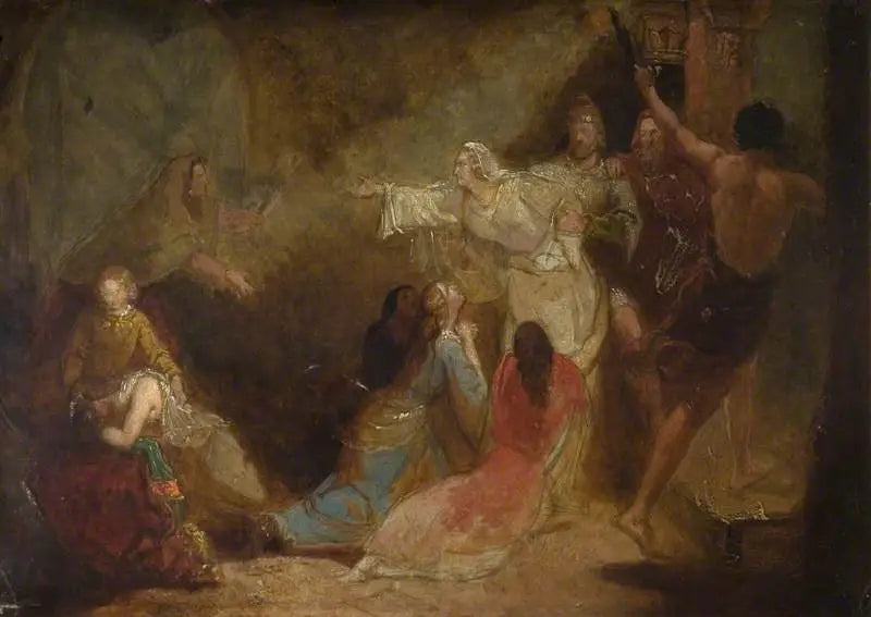 Elgiva catturata su ordine dell'arcivescovo Odon