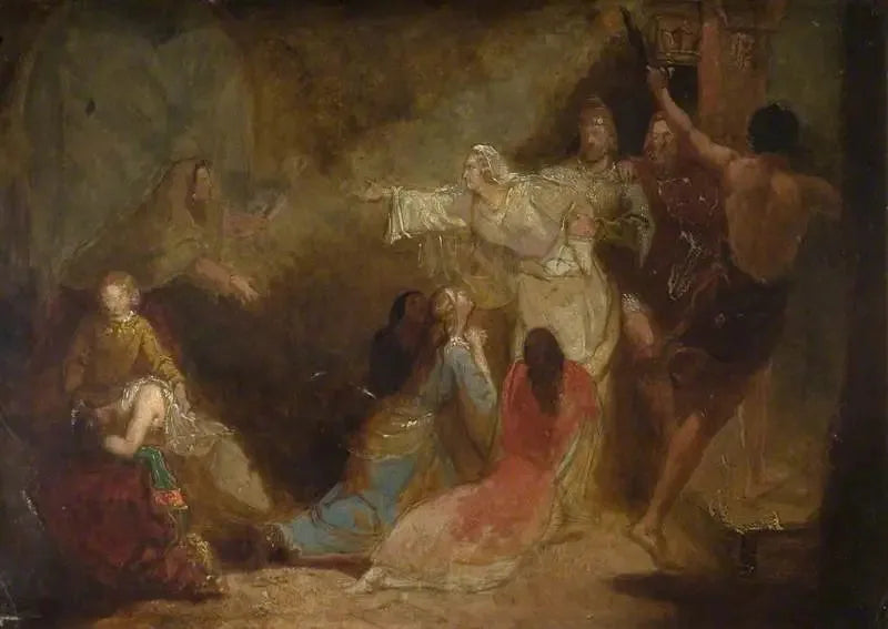 Elgiva catturata su ordine dell'arcivescovo Odon