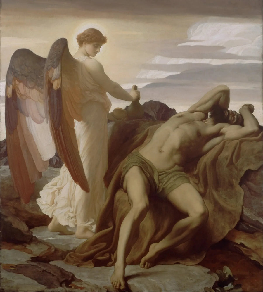 Élie nel deserto - Frederic Leighton