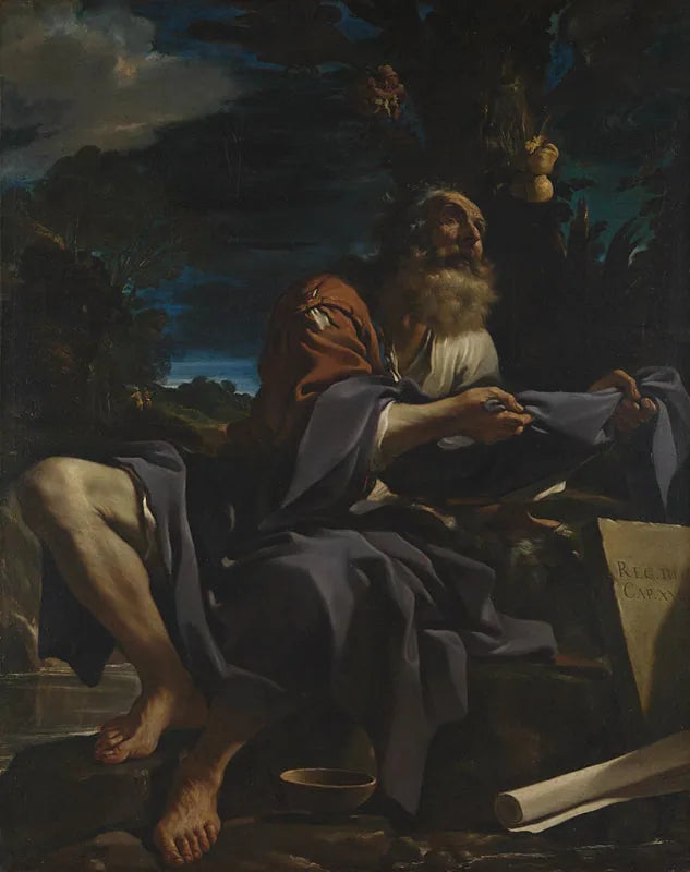 Élie alimentato dai corvi - Guercino