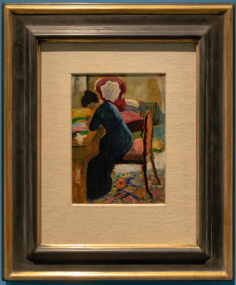 Élisabeth in ufficio - August Macke