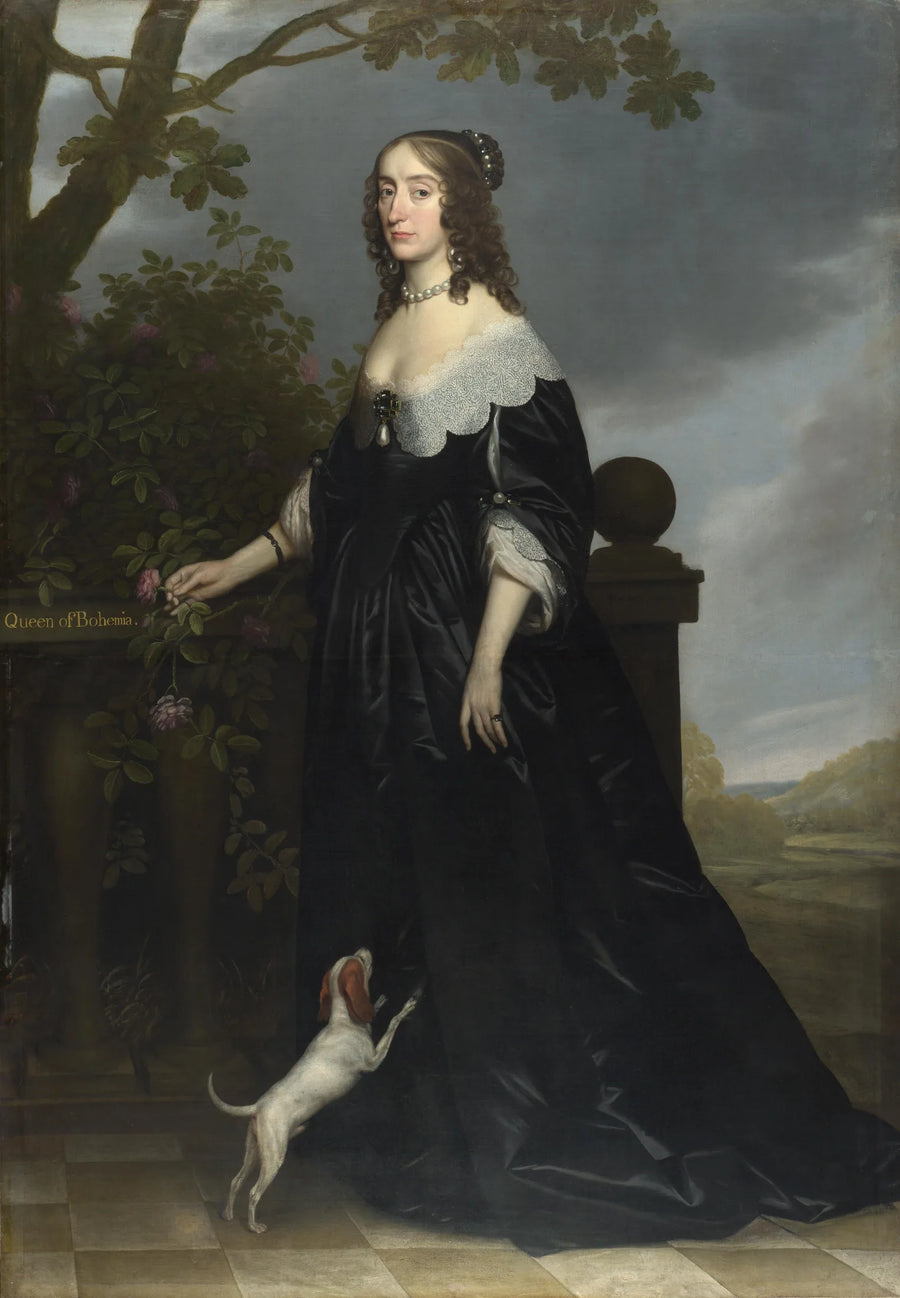 Elisabetta Stuart, Regina di Boemia - Gerrit van Honthorst