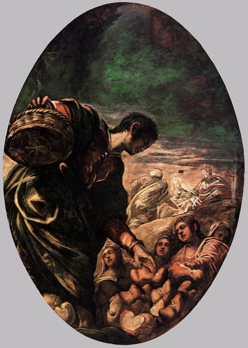 Élisée moltiplicando i dolori - Jacopo Tintoretto
