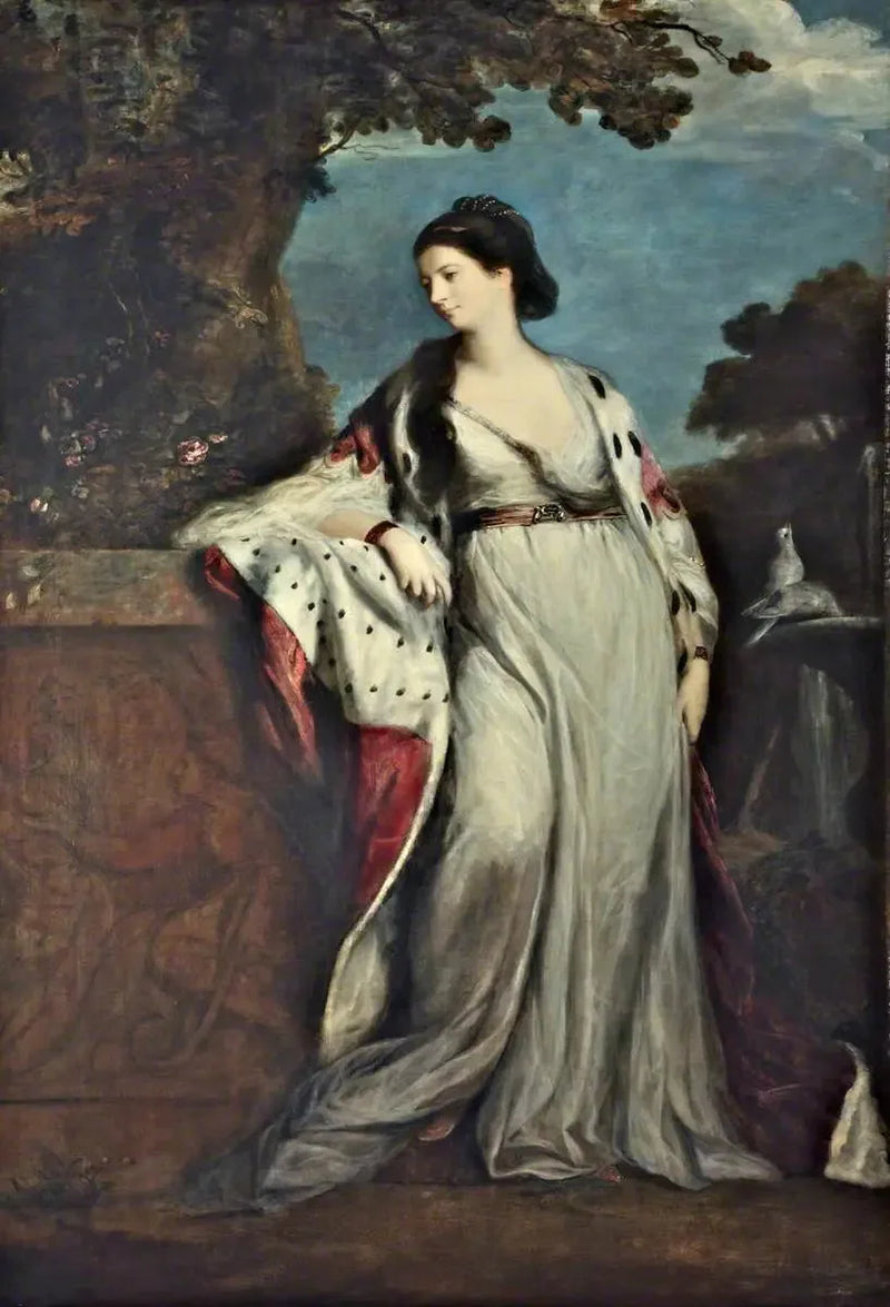 Elizabeth Gunning (1733–1790), duchessa di Hamilton e d'Argyll - Joshua Reynolds