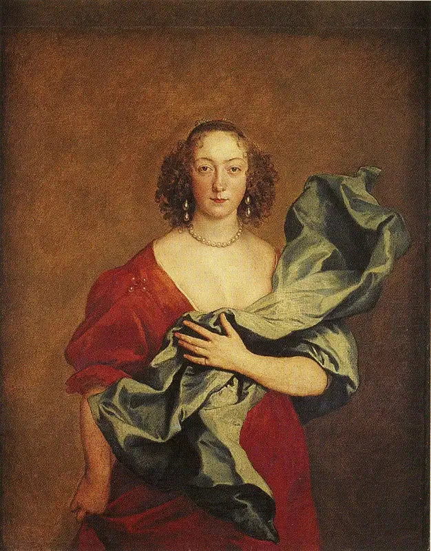 Elizabeth (née Brydges), contessa di Castlehaven (1619-1678) - Antoine van Dyck