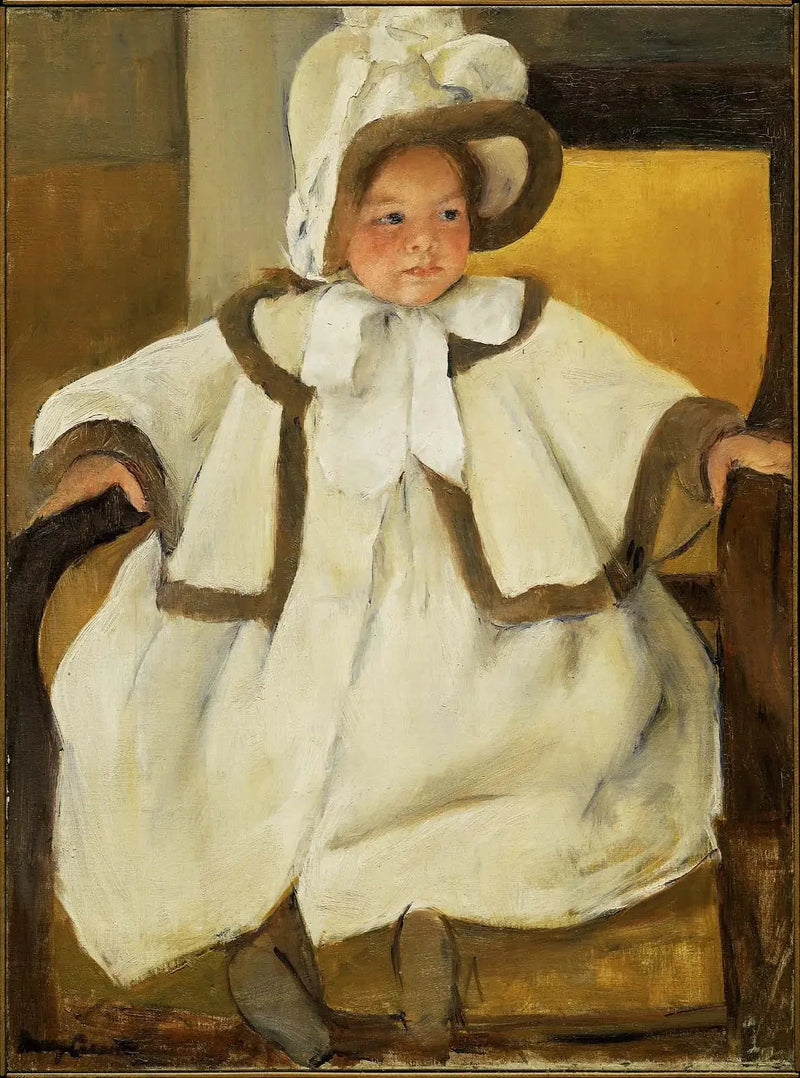 Ellen Mary in camicia bianca - Mary Cassatt