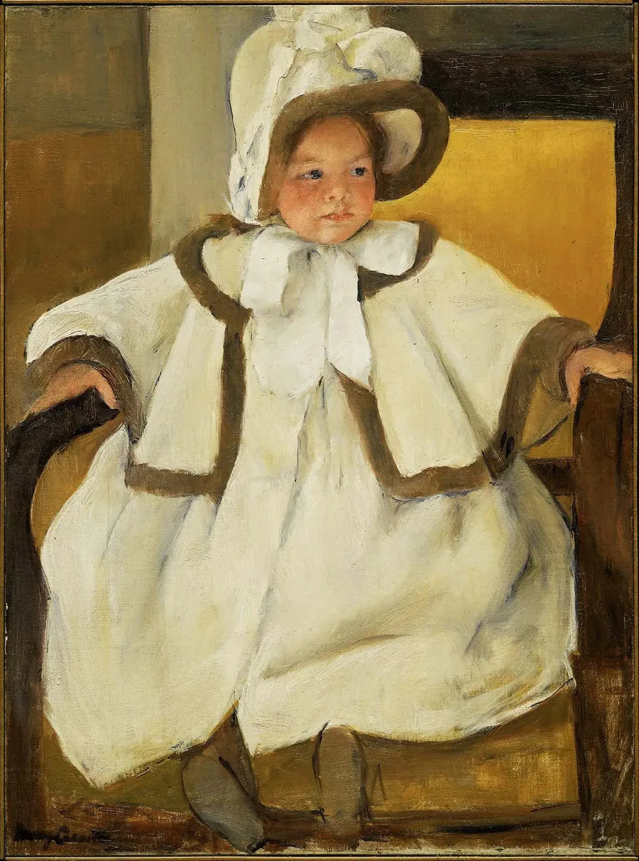 Ellen Mary in camicia bianca - Mary Cassatt