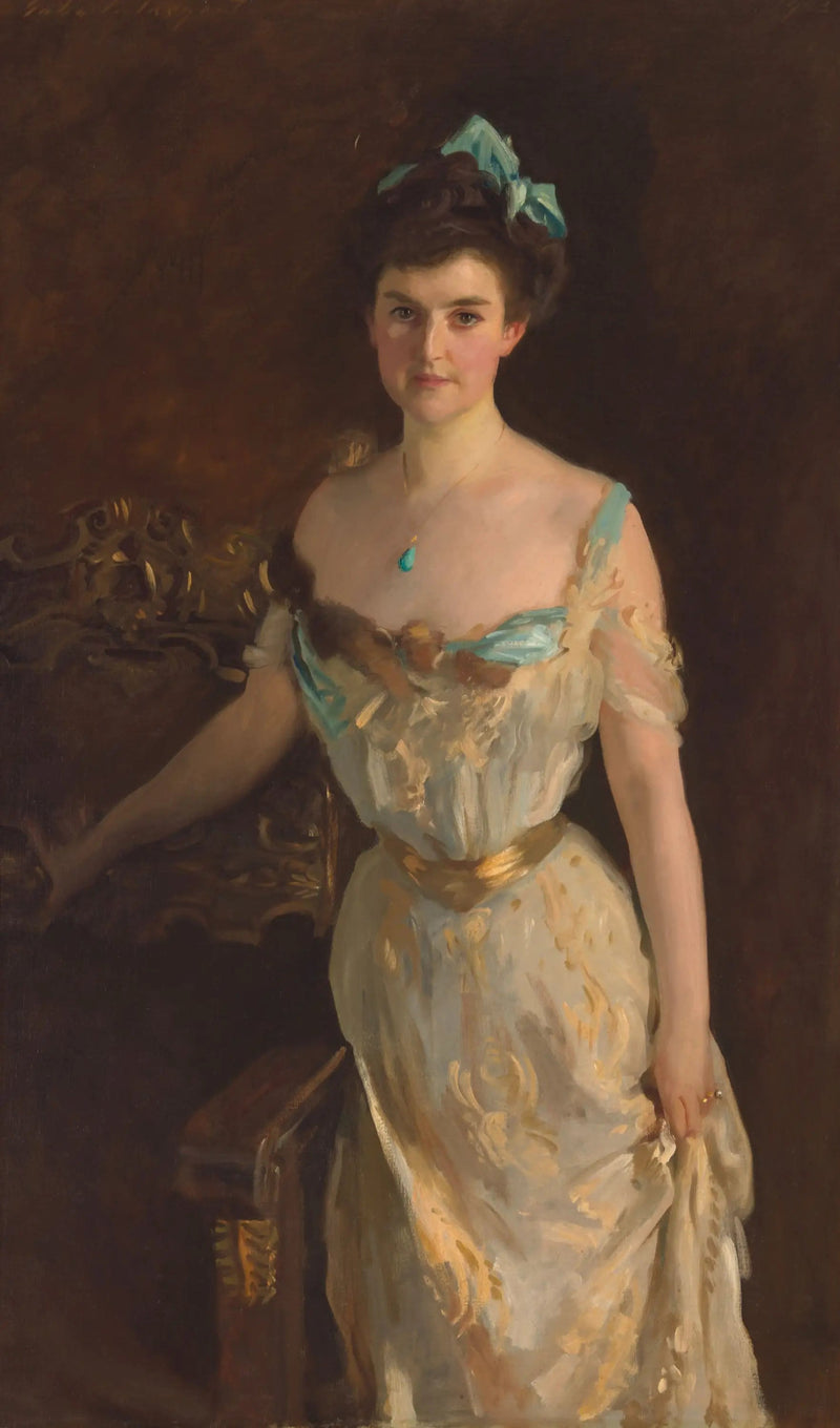 Ellen Sears Amory Anderson Curtis (1868-1952) (Signora Charles Pelham Curtis) - John Singer Sargent