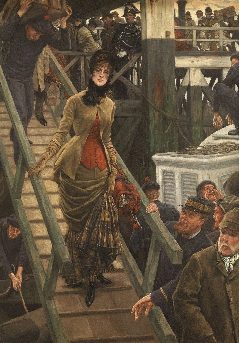 Imbarco a Calais - James Tissot