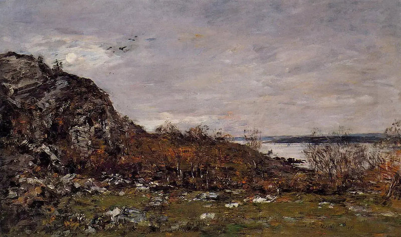 Imboccatura dell'Elorn nei dintorni di Brest - Eugène Boudin
