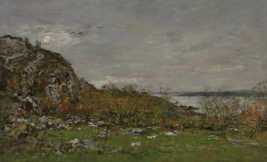 Imboccatura dell'Elorn nei dintorni di Brest - Eugène Boudin