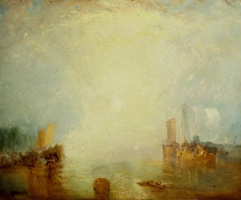 Emigranti in partenza da Margate - J. M. W. Turner