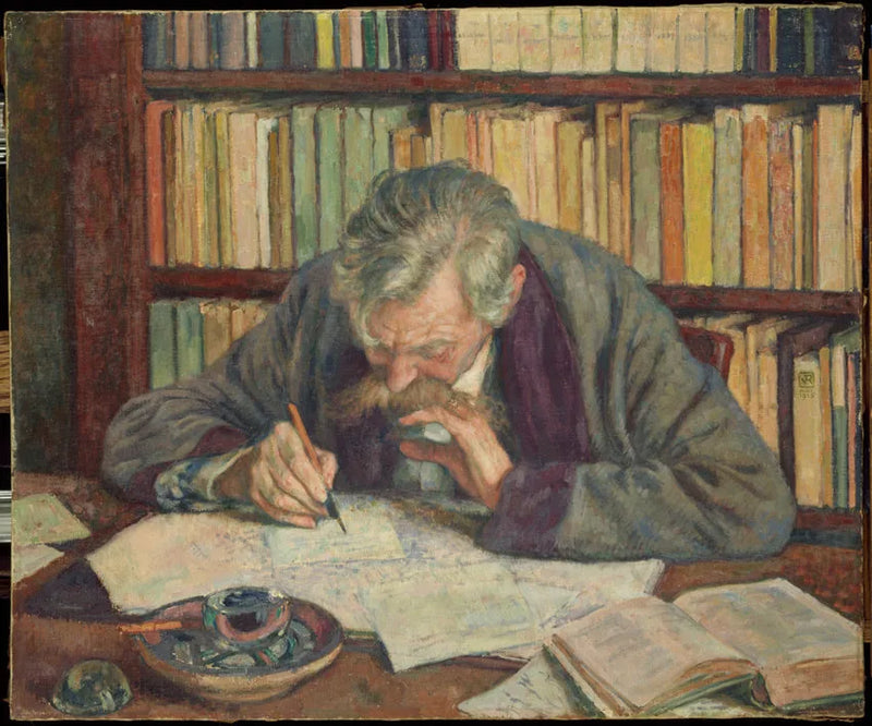 ��mile Verhaeren - The��o van Rysselberghe