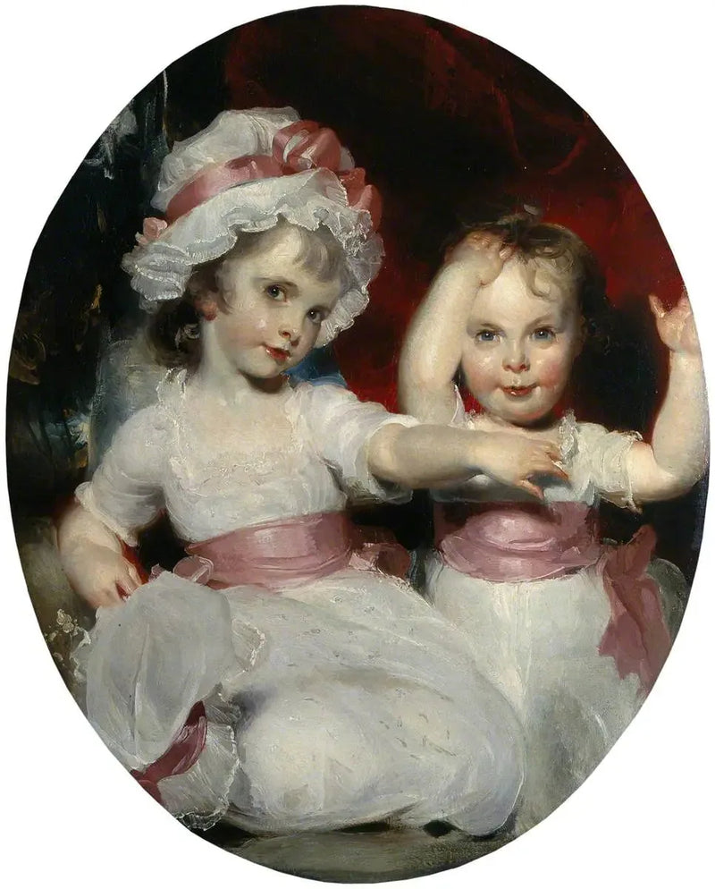 Emily e Harriet Lamb bambini - Thomas Lawrence