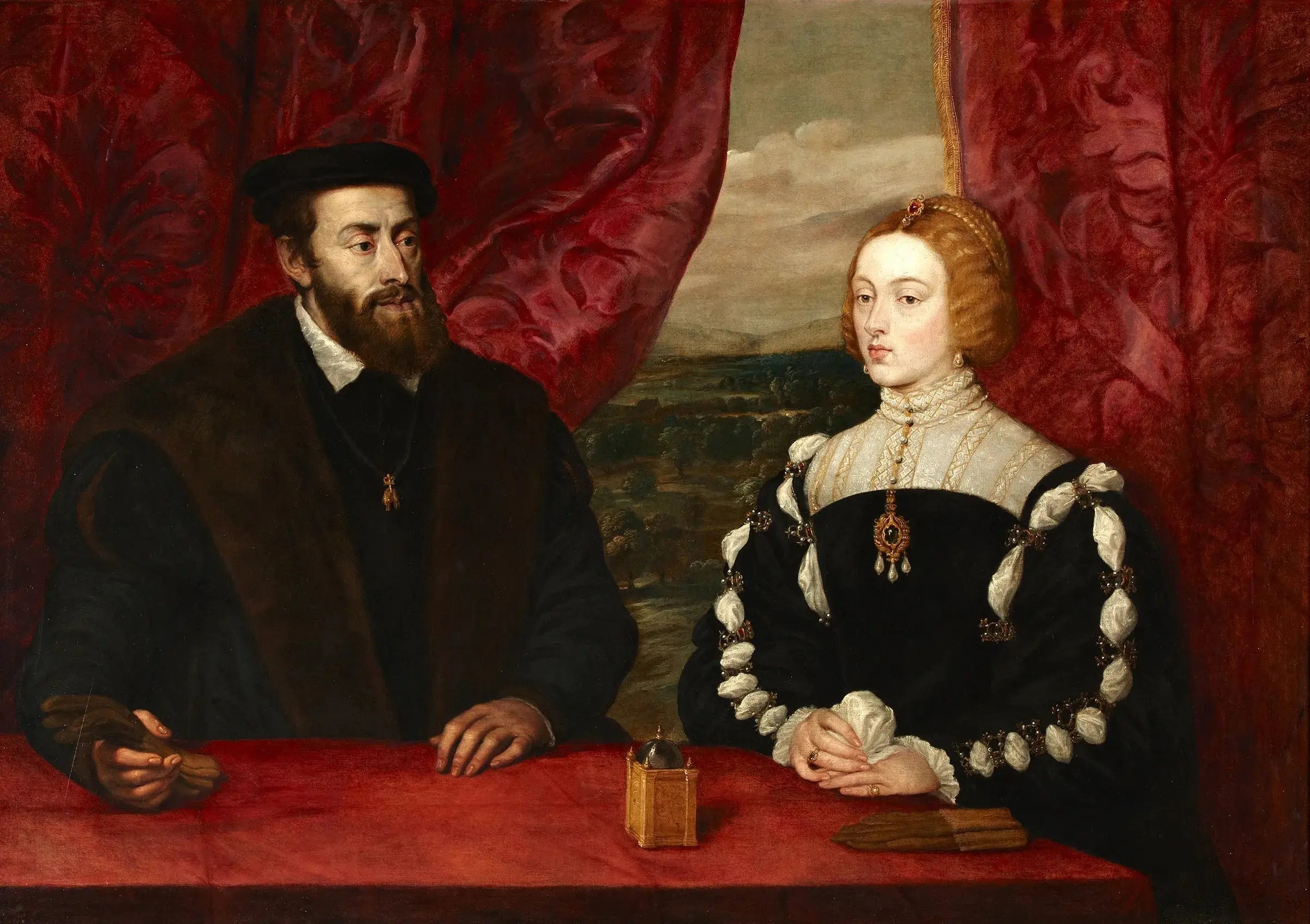 Empereur Charles Quint et l’impératrice Isabelle - Peter Paul Rubens - Alpha Reproduction