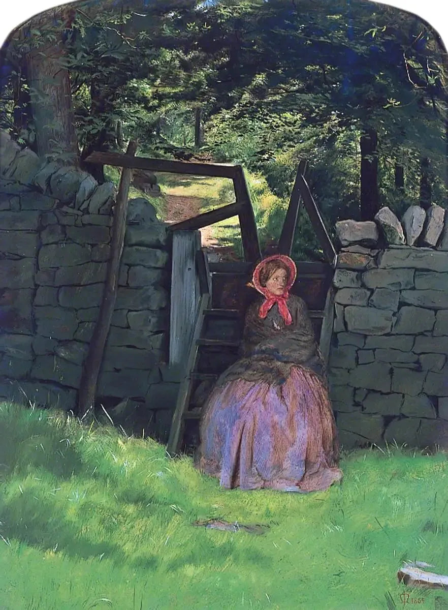 In attesa - John Everett Millais