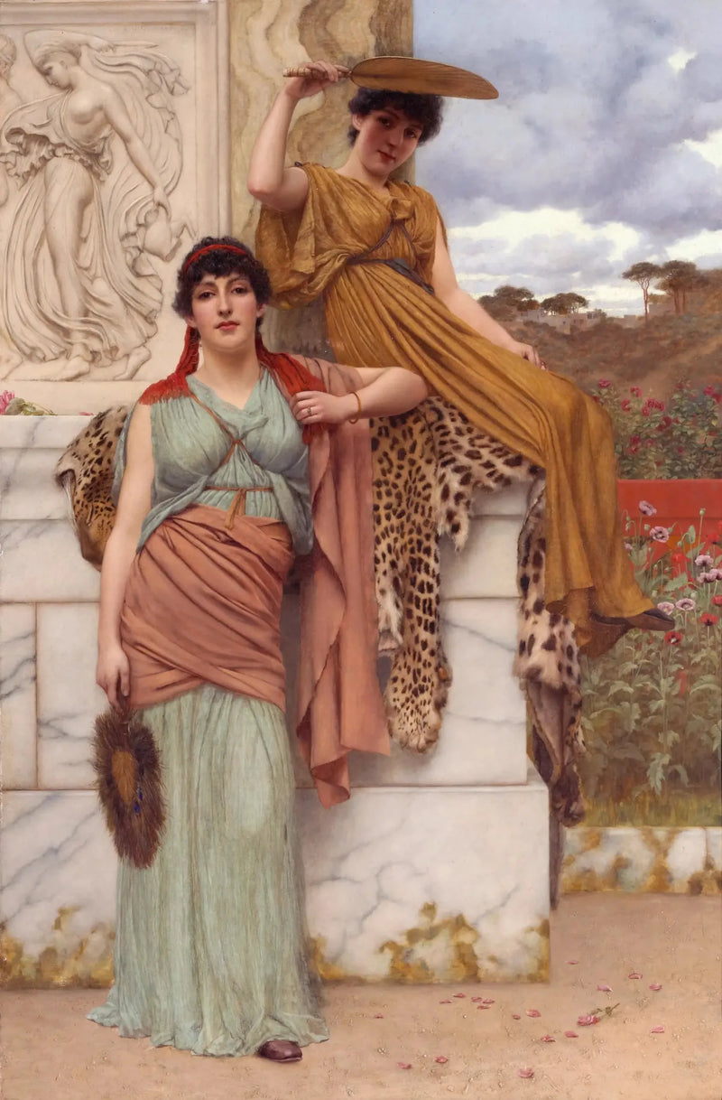 In attesa della processione - John William Godward