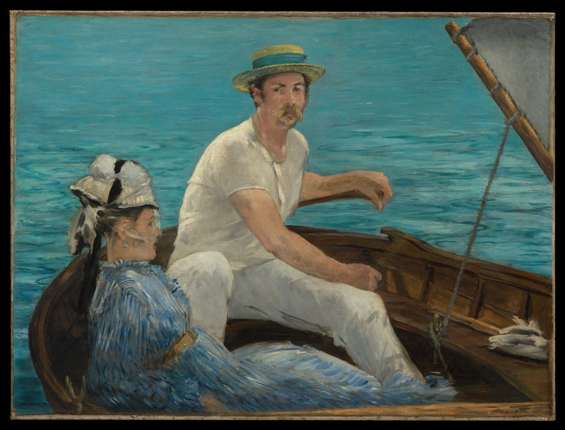 En bateau - Edouard Manet