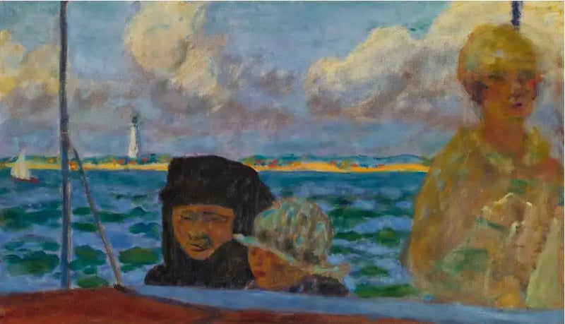 IN BARCA. LA PASSEGGIATA IN MARE - Pierre Bonnard