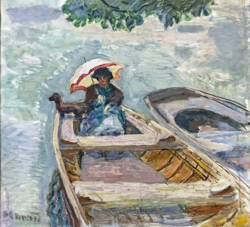In barca - Pierre Bonnard