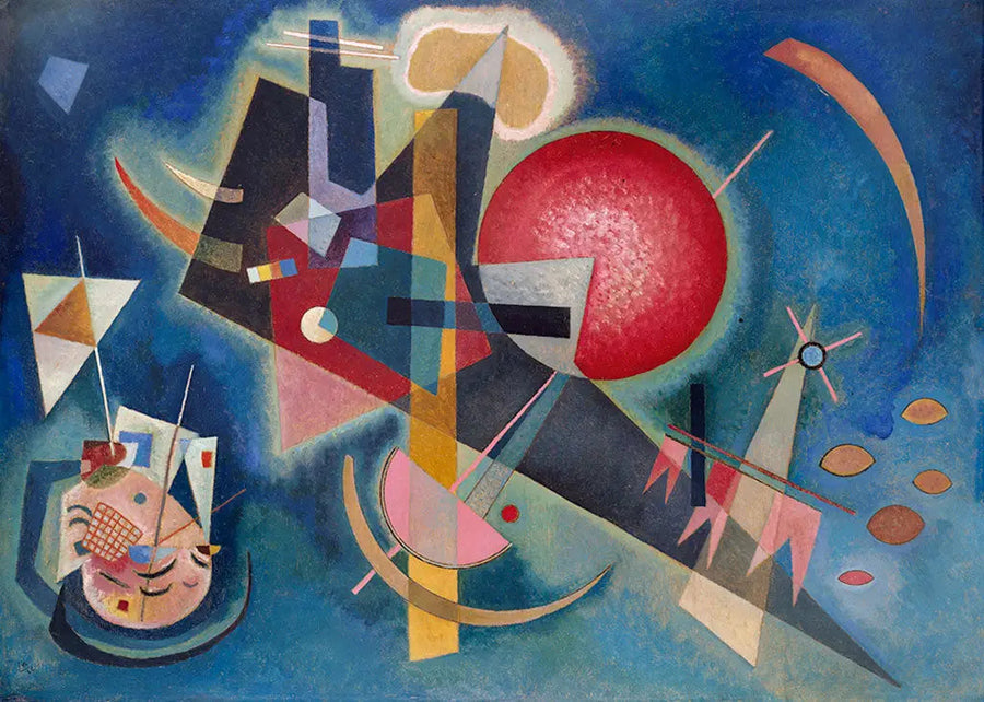 In blu - Vassily Kandinsky