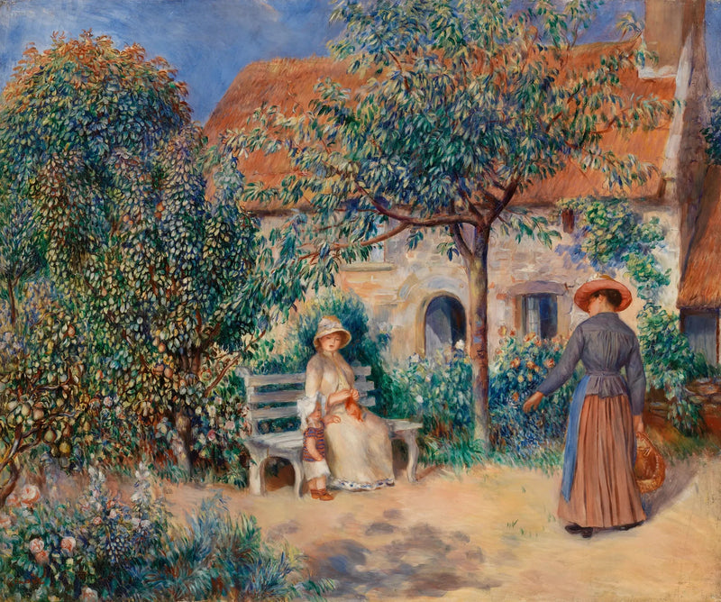 In Bretagna - Pierre-Auguste Renoir