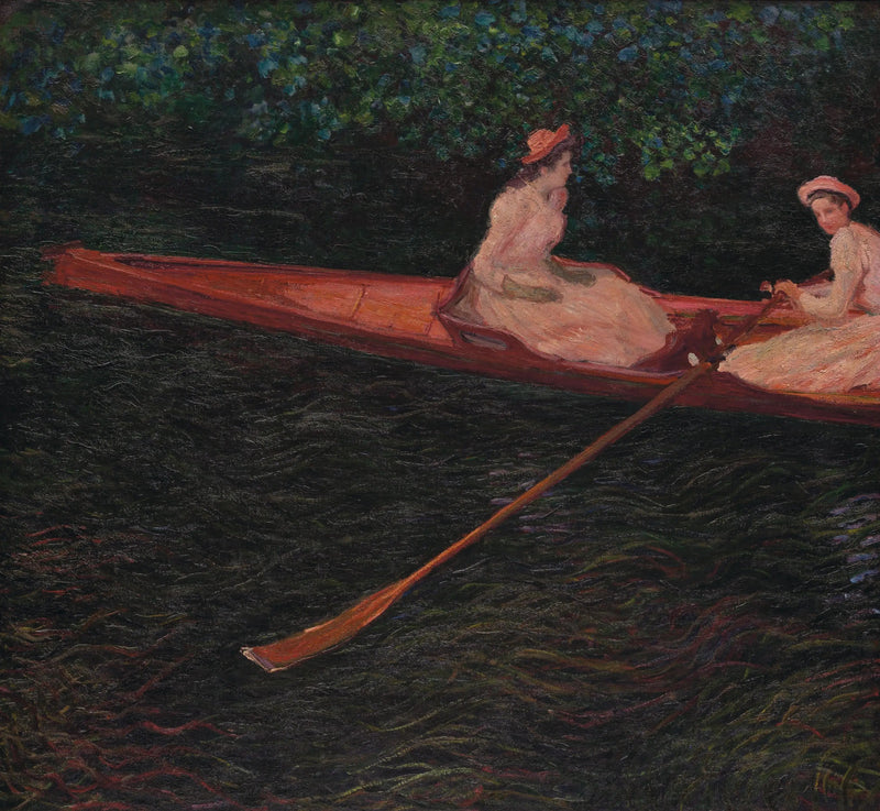 In canoa sull'Epte - Claude Monet