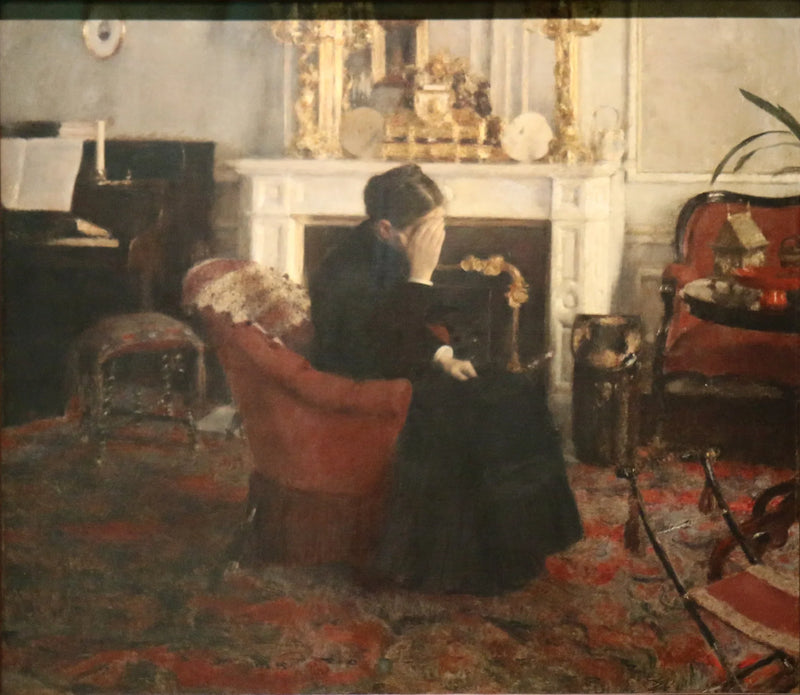 ascoltando Schumann - Fernand Khnopff
