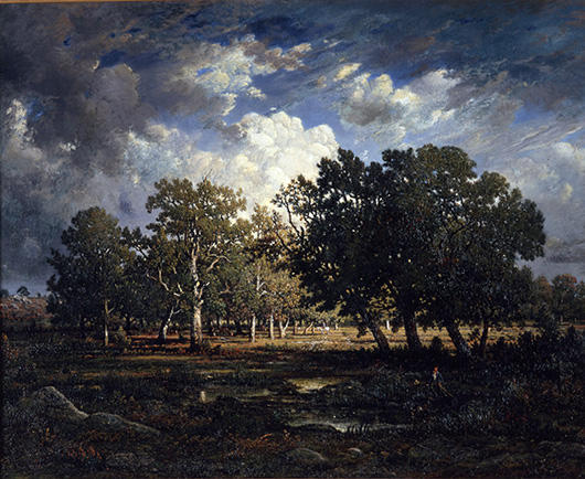 Ai margini della foresta, vicino alle gole di Apremont - Théodore Rousseau