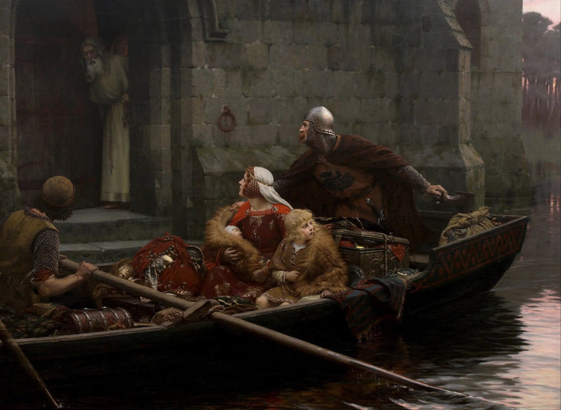 In tempi di pericolo - Edmund Blair Leighton