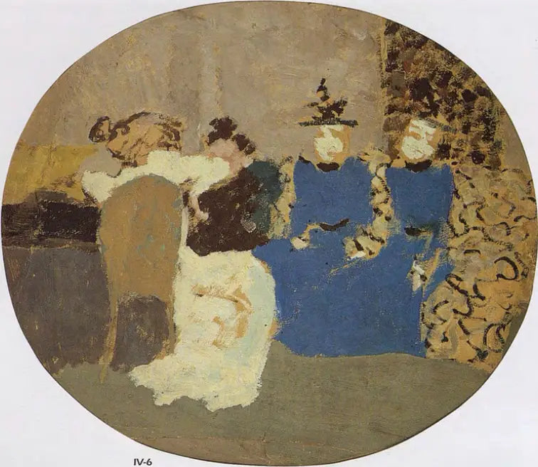 In visita, le signorine Fornachon - Édouard Vuillard