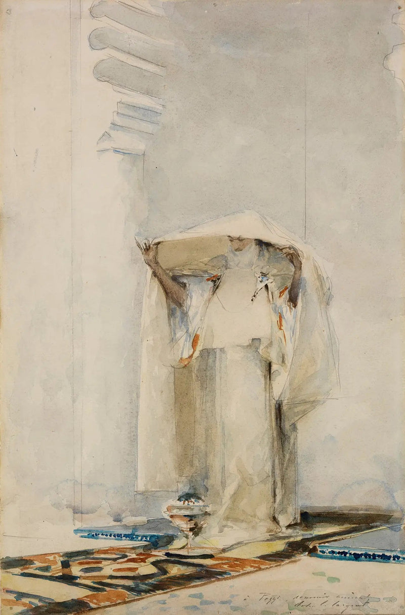 Incenser il velo - John Singer Sargent