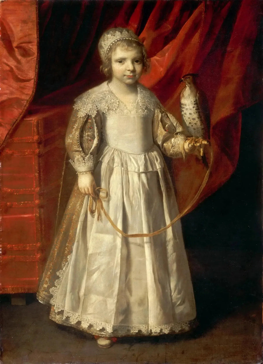 Bambino con falco - Philippe de Champaigne