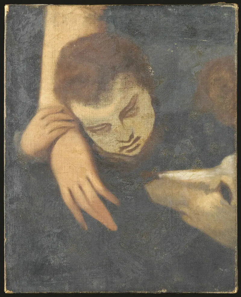 Bambino e cane - Paul Véronèse