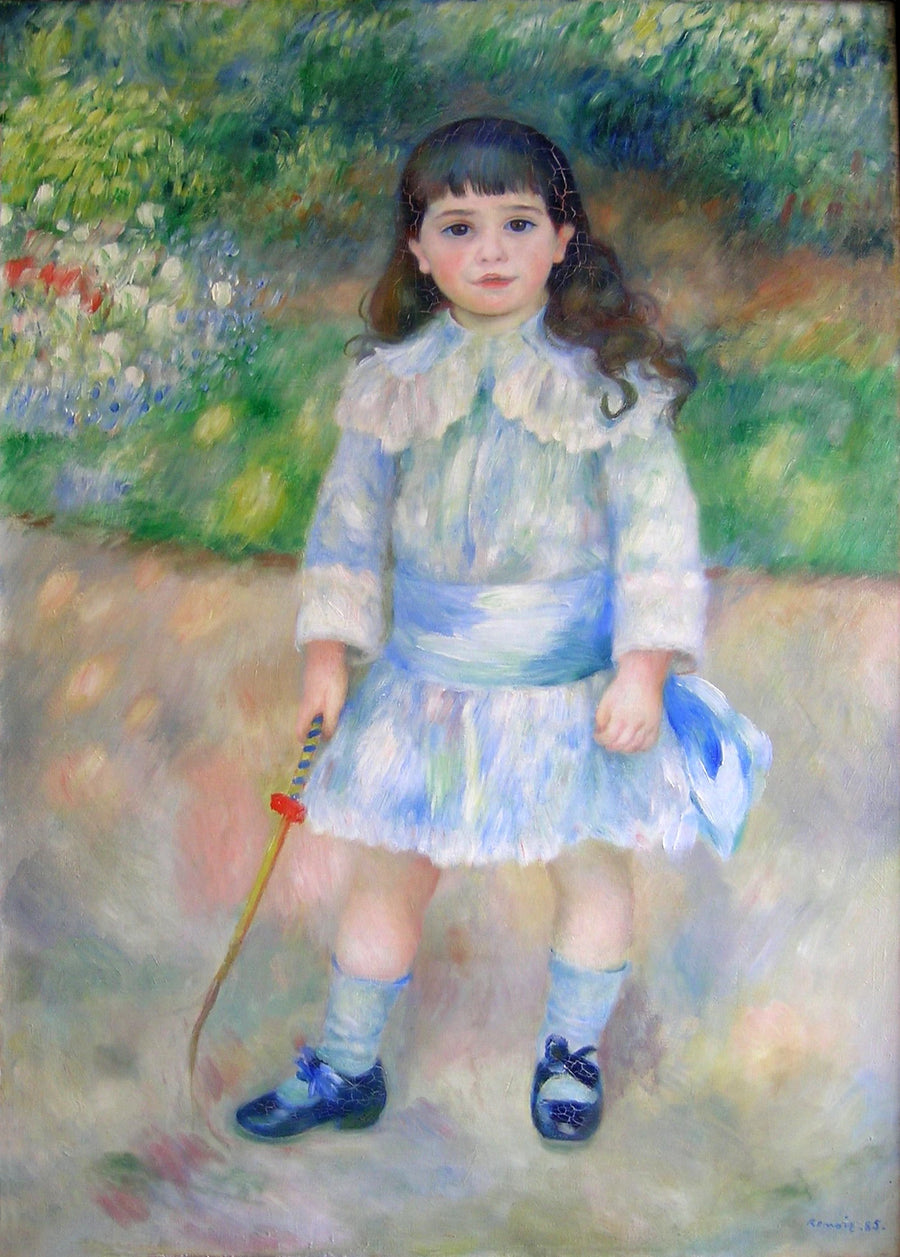Ragazzo con una frusta - Pierre-Auguste Renoir