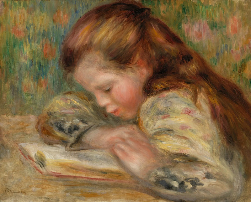 Bambino che legge - Pierre-Auguste Renoir