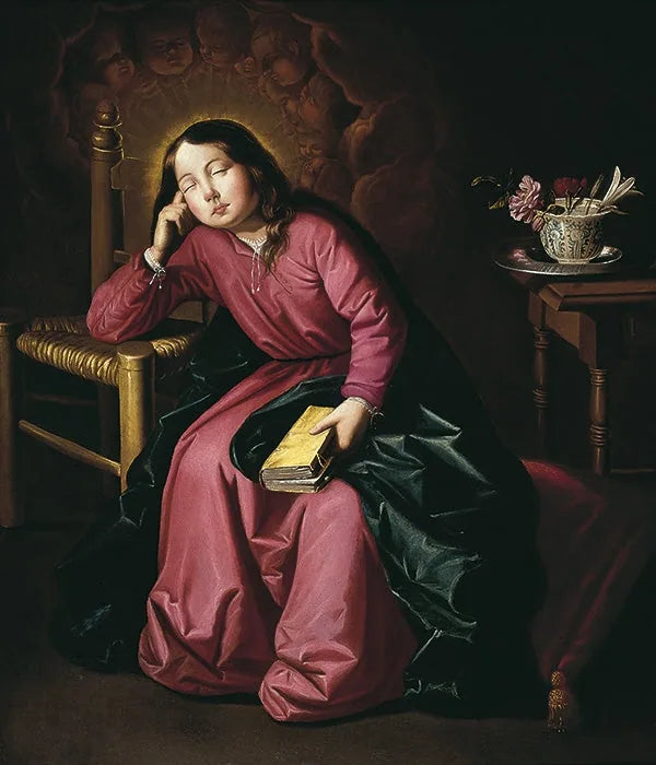 Bambino Vergine addormentato - Francisco de Zurbarán