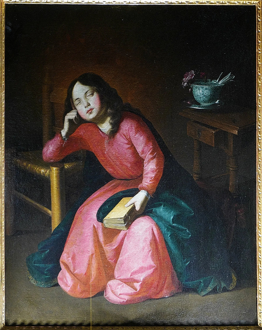 Bambino Vergine addormentato - Francisco de Zurbarán