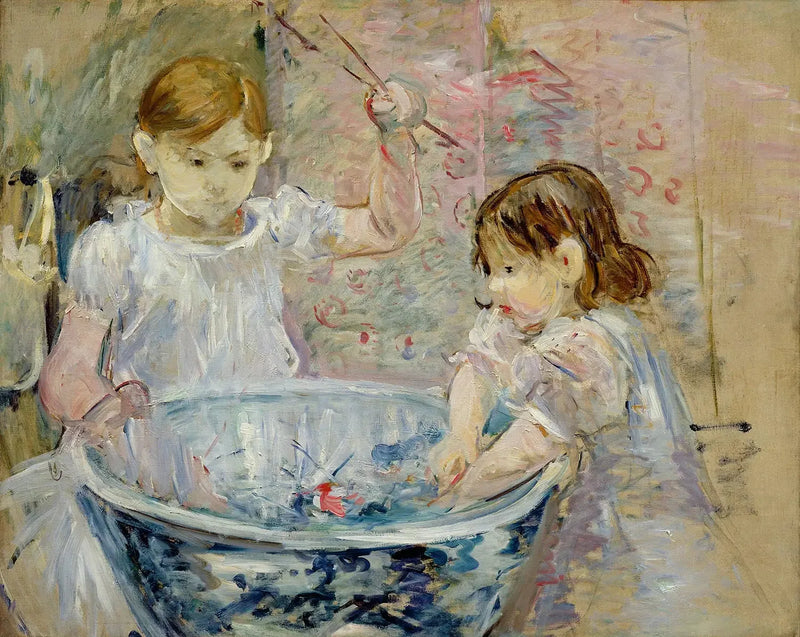 Bambini alla vasca - Berthe Morisot
