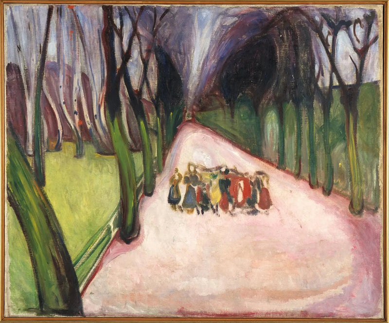 Bambini nella strada - Edvard Munch