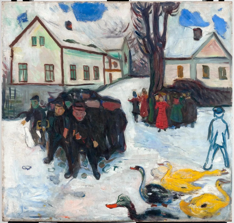 Bambini e Anatre - Edvard Munch
